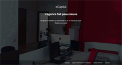 Desktop Screenshot of ecapital.ma
